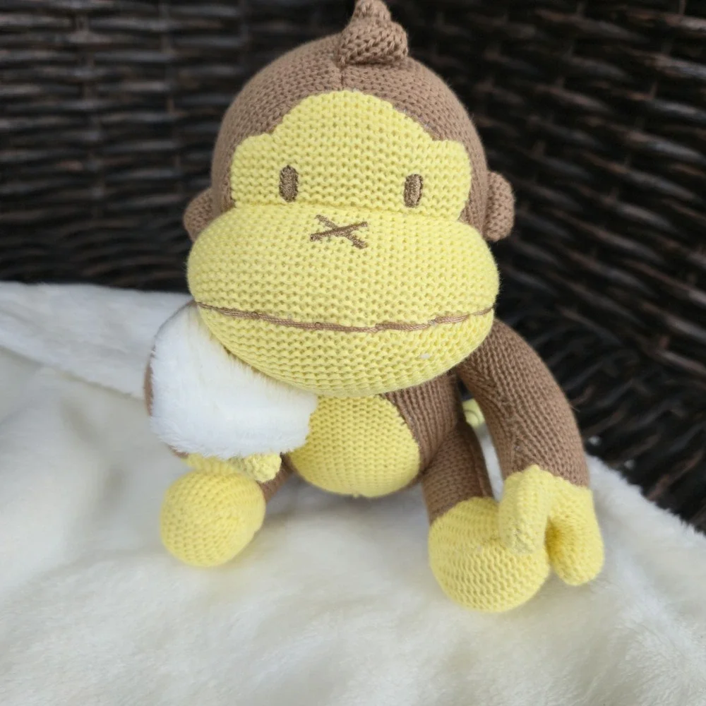 Sun Bum Duke Plush Knit Monkey Baby SOFT 13